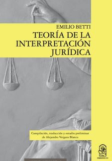 Cover image for Teoría de la interpretación jurídica